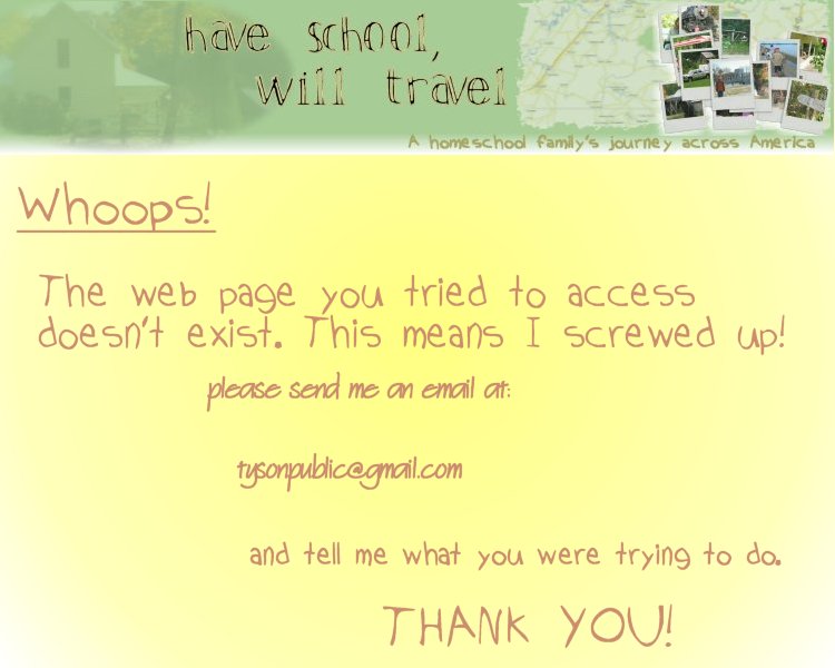 404 Error - Page Missing